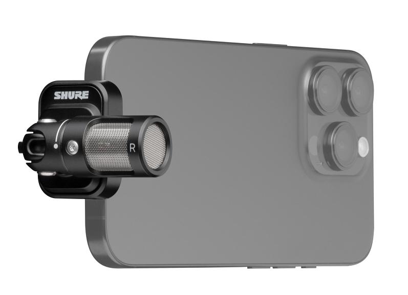 SHURE 推出 MV88 USB-C 立體聲麥克風