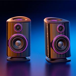 OXS THUNDER DUO X 全景聲書架喇叭系統