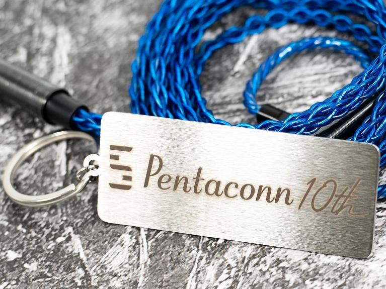 新增 2pin 版本、紀念品牌十載光輝  Pentaconn Wadachi 轍 十週年紀念線材作