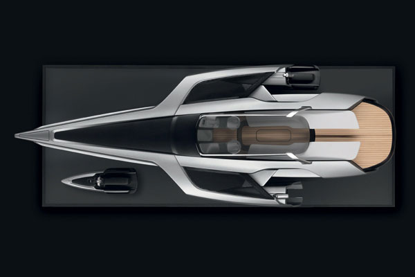 Audi Trimaran 混合動力概念快艇 Audi Trimaran 混合動力概念快艇