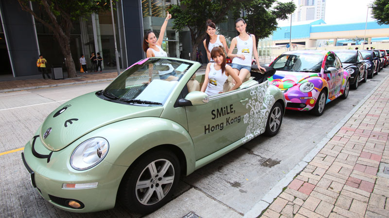 Volkswagen Beetle 巡遊港九鬧市 Volkswagen Beetle 巡遊港九鬧市
