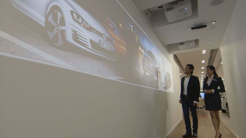 Volkswagen 打造數碼化旗艦陳列室 Volkswagen 打造數碼化旗艦陳列室