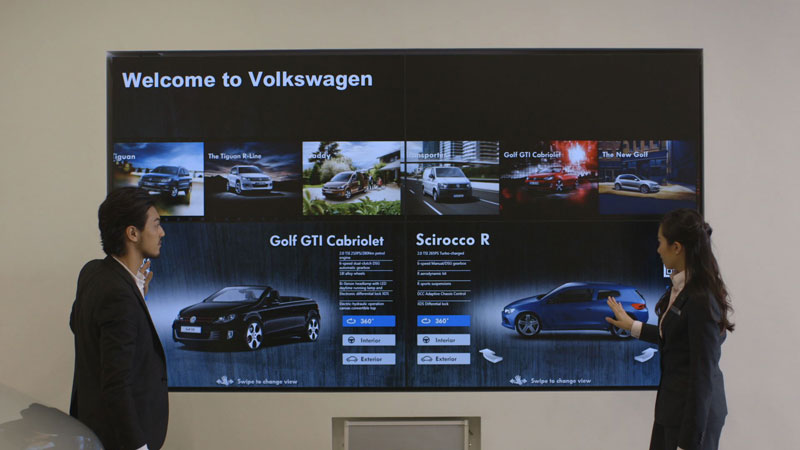 Volkswagen 打造數碼化旗艦陳列室 Volkswagen 打造數碼化旗艦陳列室
