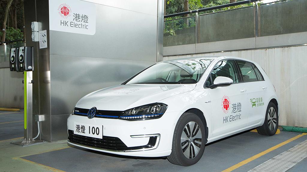 Volkswagen 純電動 e-Golf 加入香港電燈電動車隊