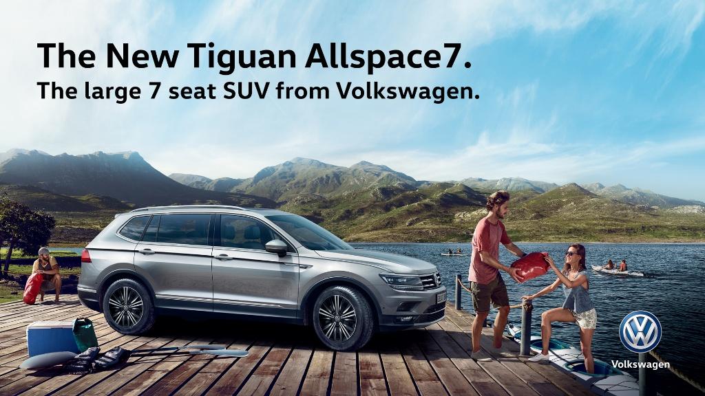 全新 Tiguan Allspace7 將於本周末又一城車展首度亮相