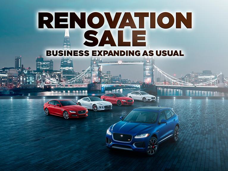 Jaguar Land Rover – Renovation Sale 第二擊