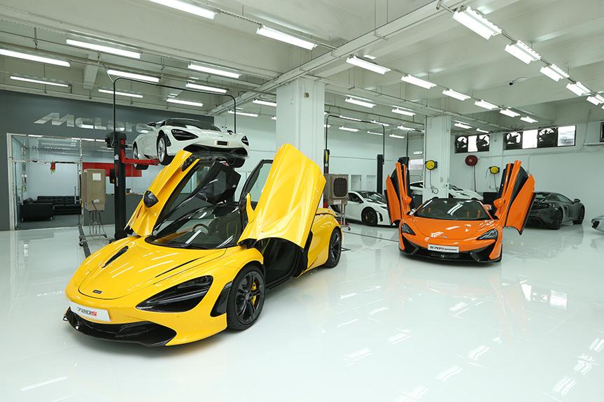 全新 McLaren Hong Kong 售後服務中心於葵涌隆重開幕 全新 McLaren Hong Kong 售後服務中心於葵涌隆重開幕