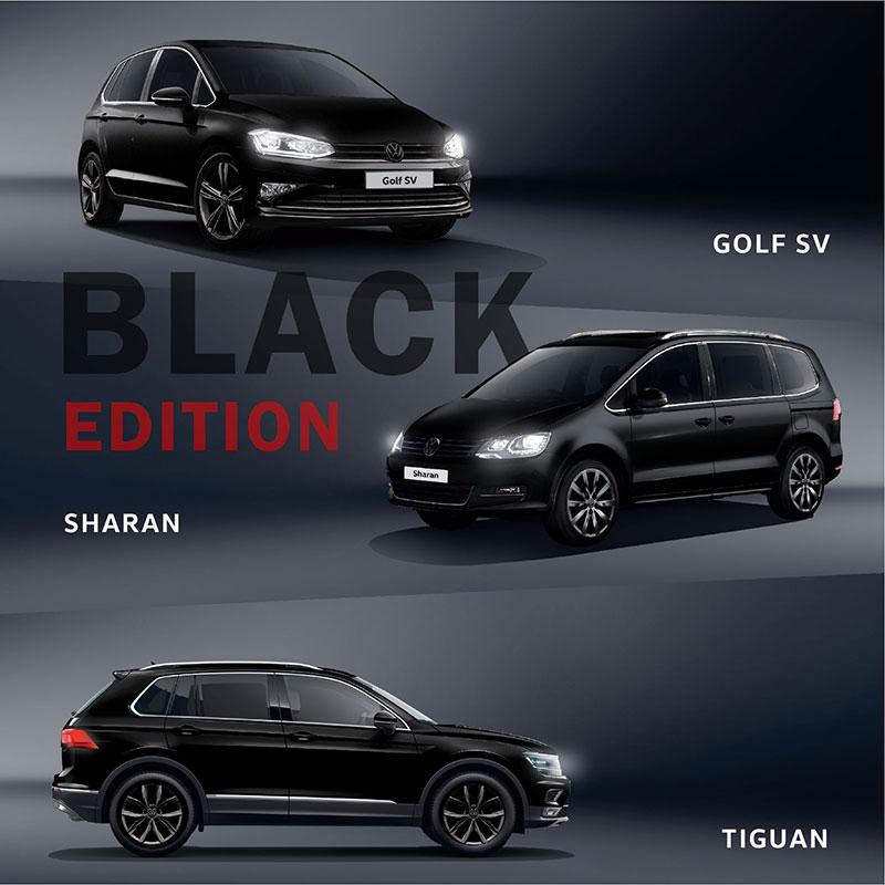 Volkswagen 誠意推出限量 BLACK EDITION