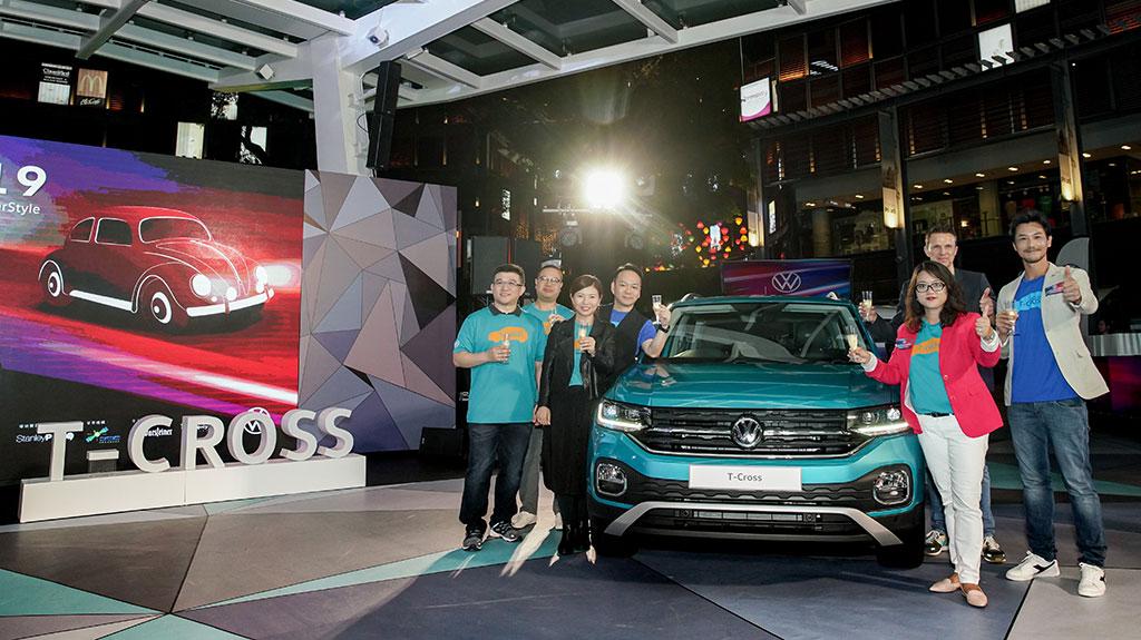 時尚達人栢天男現場見證　全新 SUV 車款 T-Cross 登陸香港