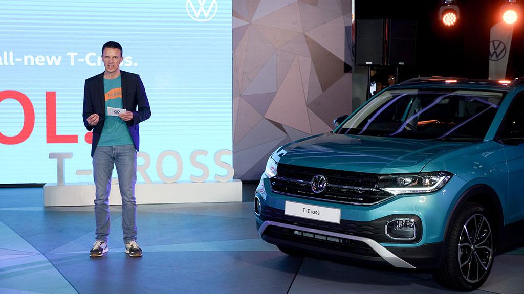 時尚達人栢天男現場見證　全新 SUV 車款 T-Cross 登陸香港