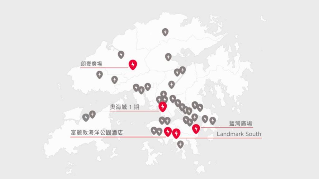 Tesla 宣布與信和集團於全港增設五個超級充電站