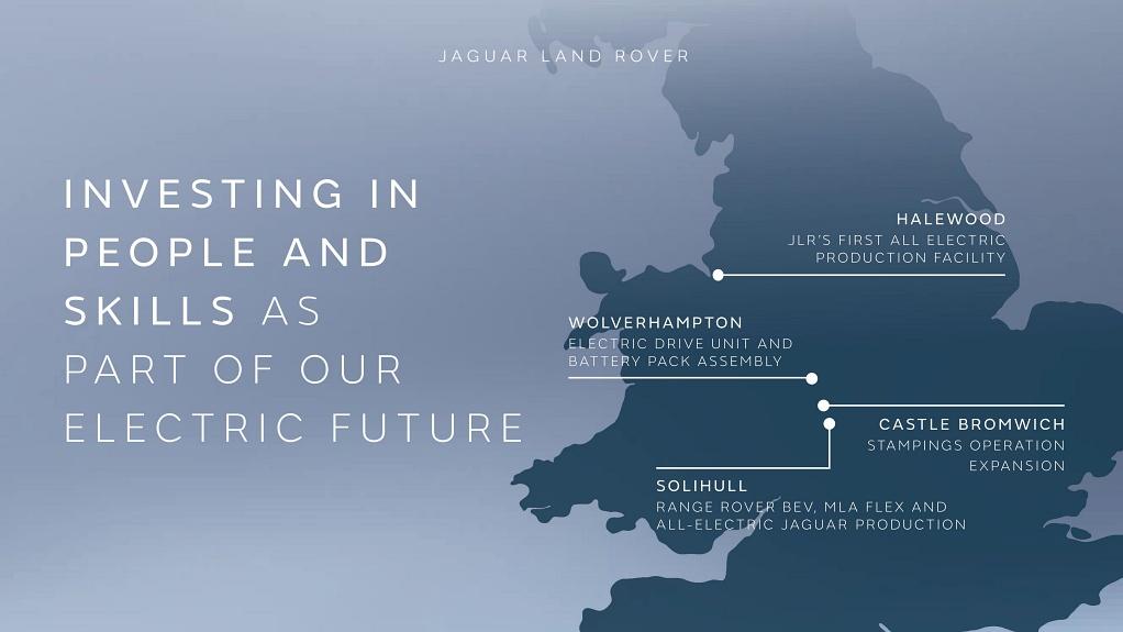 JAGUAR LAND ROVER 加速品牌現代奢華電動化發展