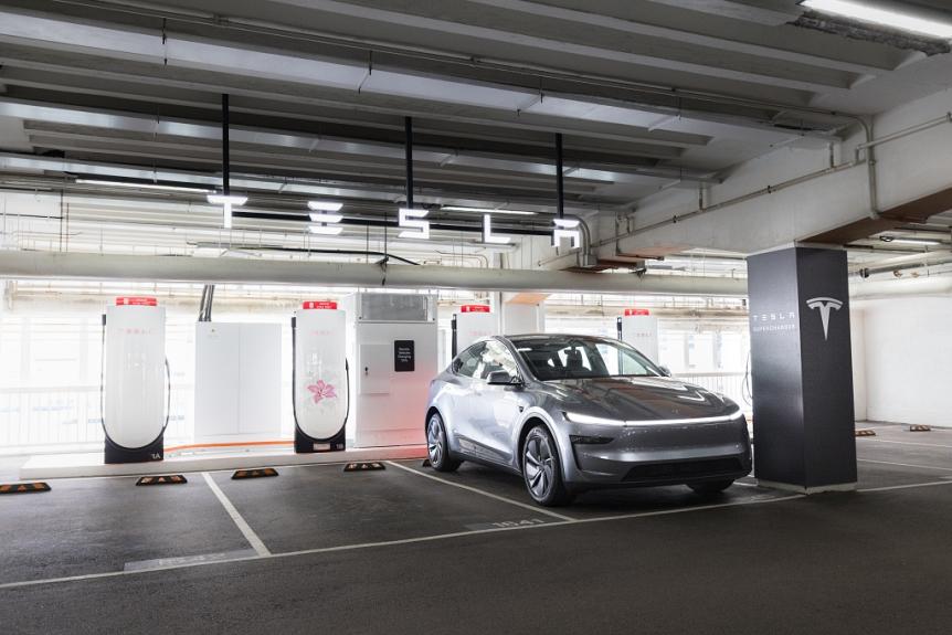 Tesla 迎來第港澳 500 個超級充電器里程碑