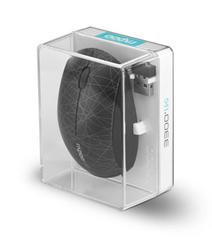 Rapoo 以領先技術打造 2012 年強勢推出 5GHz 無線滑鼠 Rapoo 以領先技術打造 2012 年強勢推出 5GHz 無線滑鼠