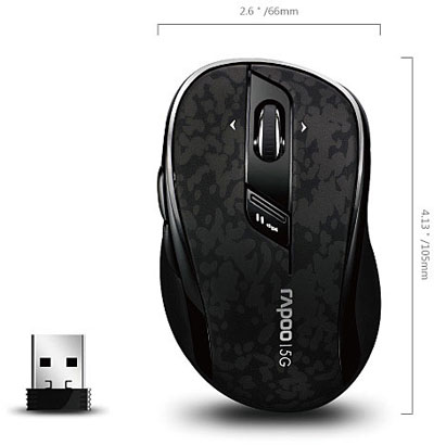 Rapoo 5Ghz 7100P 無線滑鼠 Rapoo 5Ghz 7100P 無線滑鼠