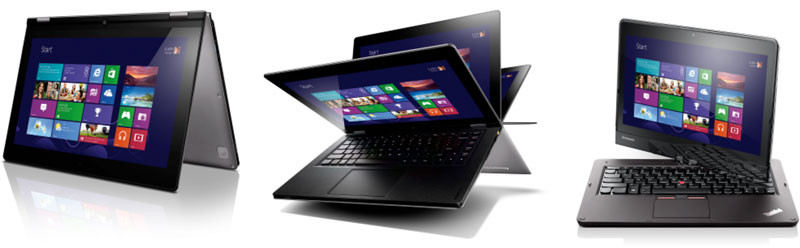 Lenovo IdeaPad YOGA 扭轉不可能! Lenovo IdeaPad YOGA 扭轉不可能!