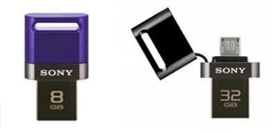 Sony 最新 USB 記憶體配備二合一雙接頭 Sony 最新 USB 記憶體配備二合一雙接頭