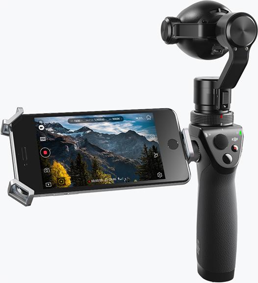 流暢影像 遠近自如 DJI 最新手持雲台相機 OSMO+