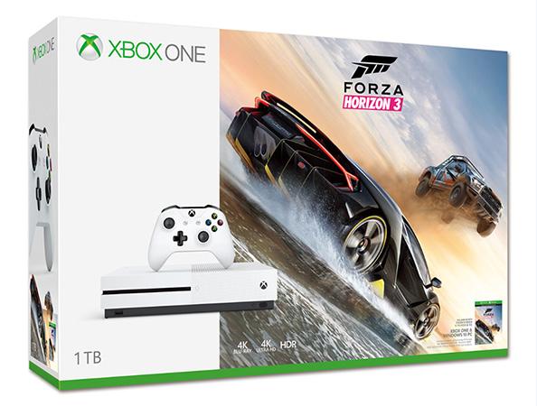 Forza Horizon 3 Xbox One S 主機套裝現已上市 Forza Horizon 3 Xbox One S 主機套裝現已上市