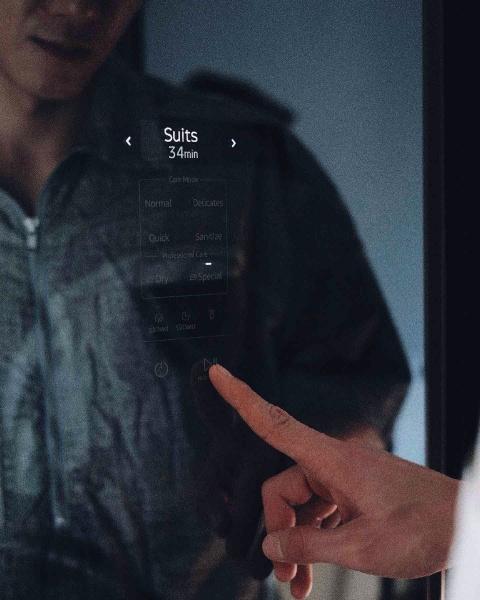專業級錫衫法寶 － Samsung AirDresser™ 智能魔衣櫥