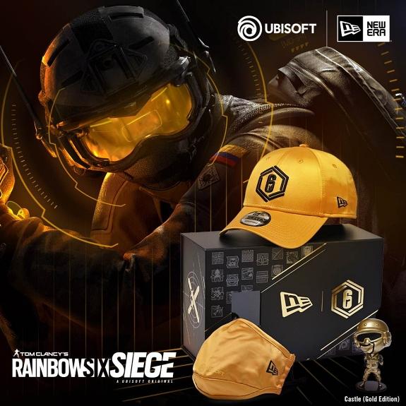 NEW ERA x Ubisoft 推出限量《虹彩六號：圍攻行動》Golden Set