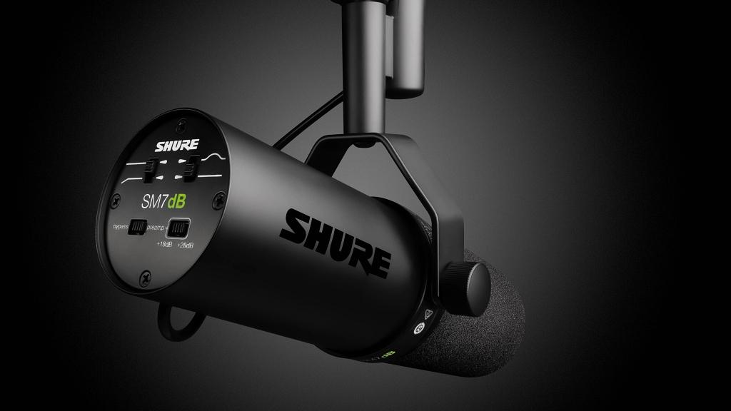 Shure 全新 SM7dB 動圈咪高峰強勢登場