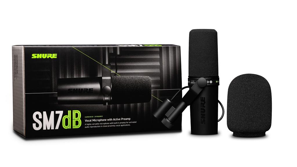 Shure 全新 SM7dB 動圈咪高峰強勢登場