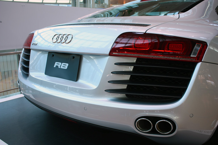 Audi R8 at Haneda Airport