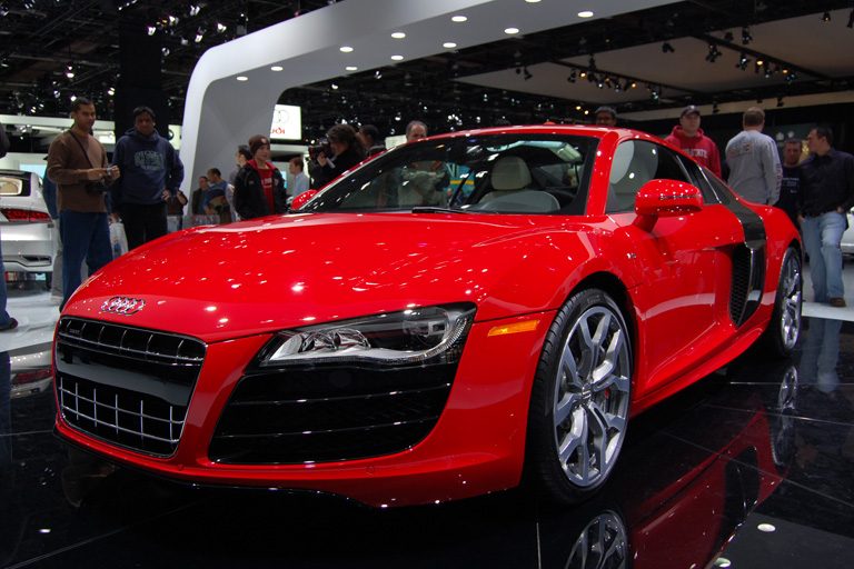 Audi R8 at Haneda Airport