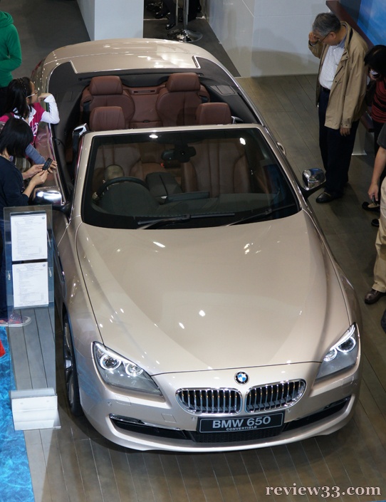 BMW 6 Series Convertible HK Car Show (1 - 3 April 2011)