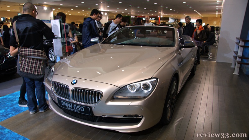 BMW 6 Series Convertible HK Car Show (1 - 3 April 2011)