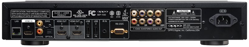 Oppo BDP-103D Bluray Disc Player 試用心得 Oppo BDP-103D Bluray Disc Player 試用心得
