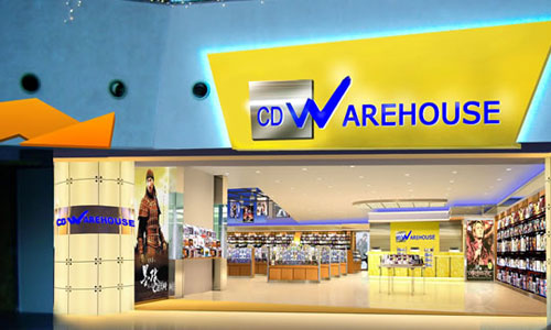 CD WAREHOUSE : Mongkok Langham Place - 